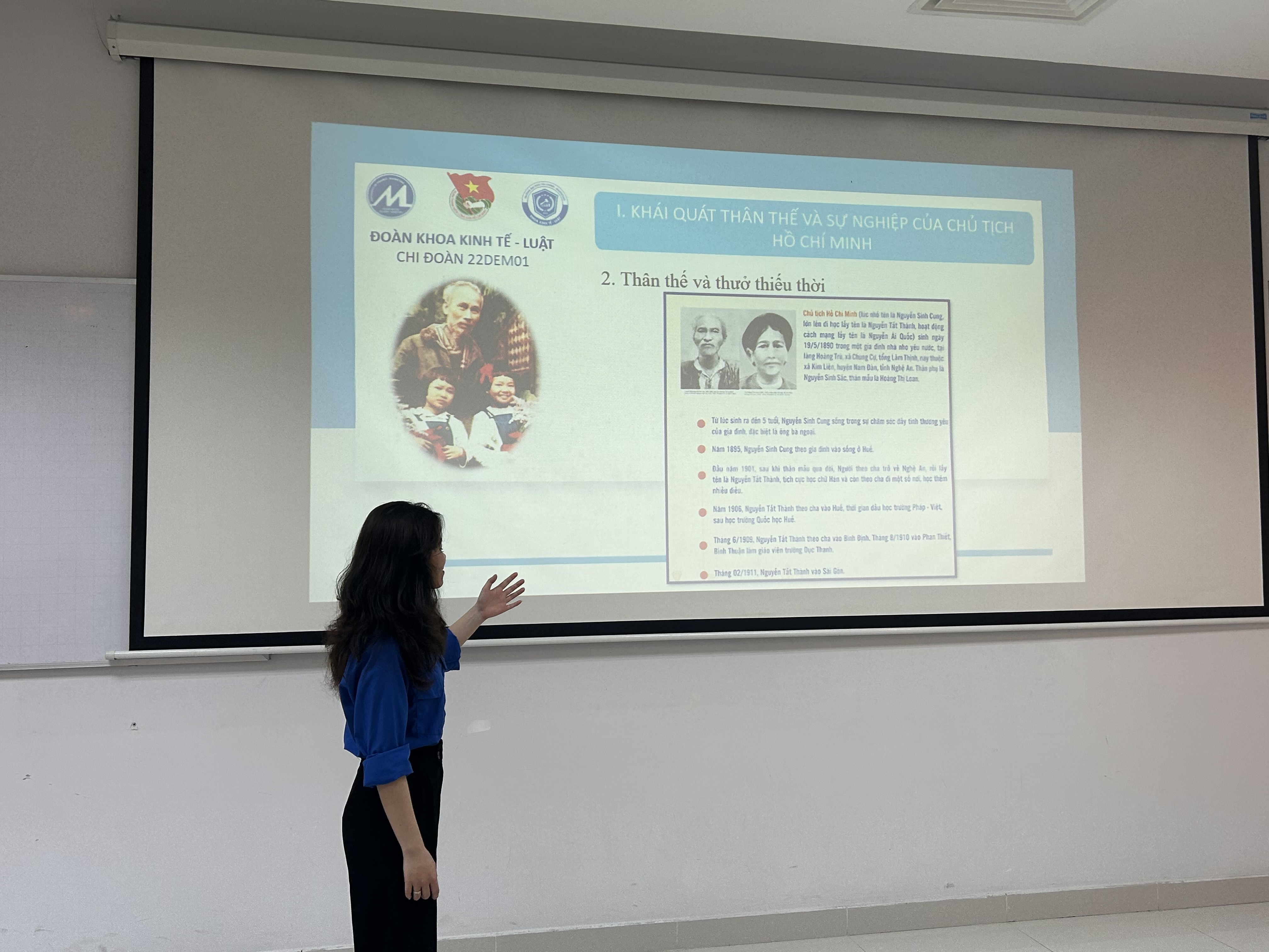 UFM tổ chức đợt sinh hoạt chính trị tháng 5 với chủ đề: “Nhớ về Bác – Lòng ta trong sáng hơn”